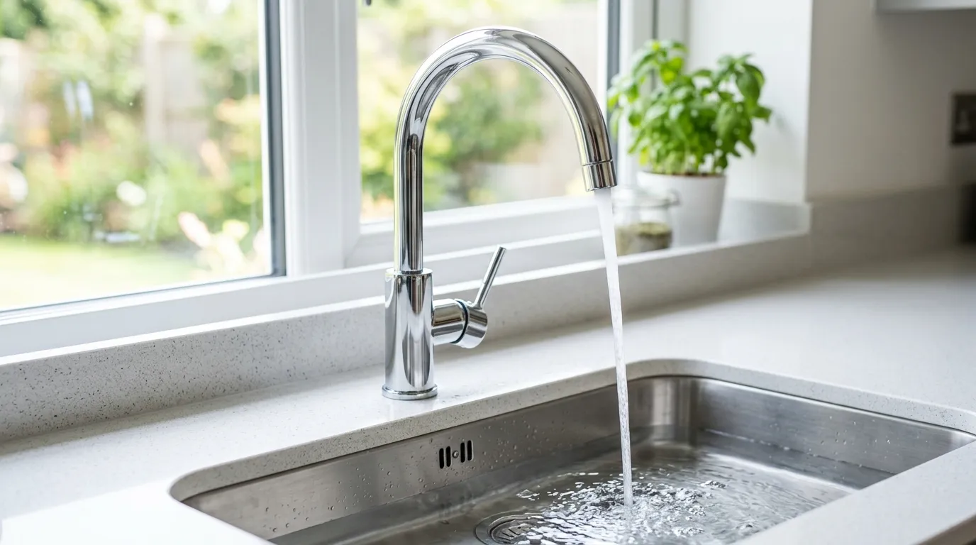 Local Plumbing Master Pros same day plumber fixing a faucet in Edenburg, PA